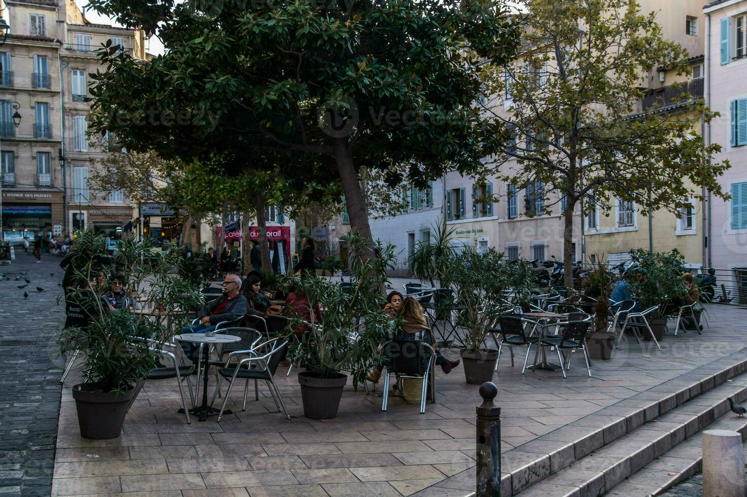 gata av de gammal stad av marseille, foto