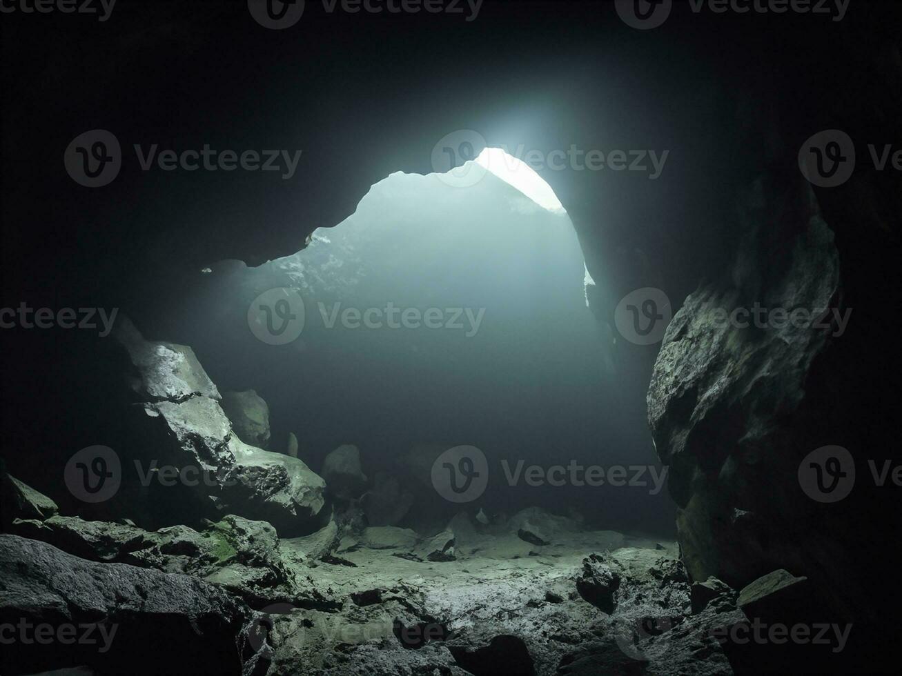 de grotta av de underjordiska. foto