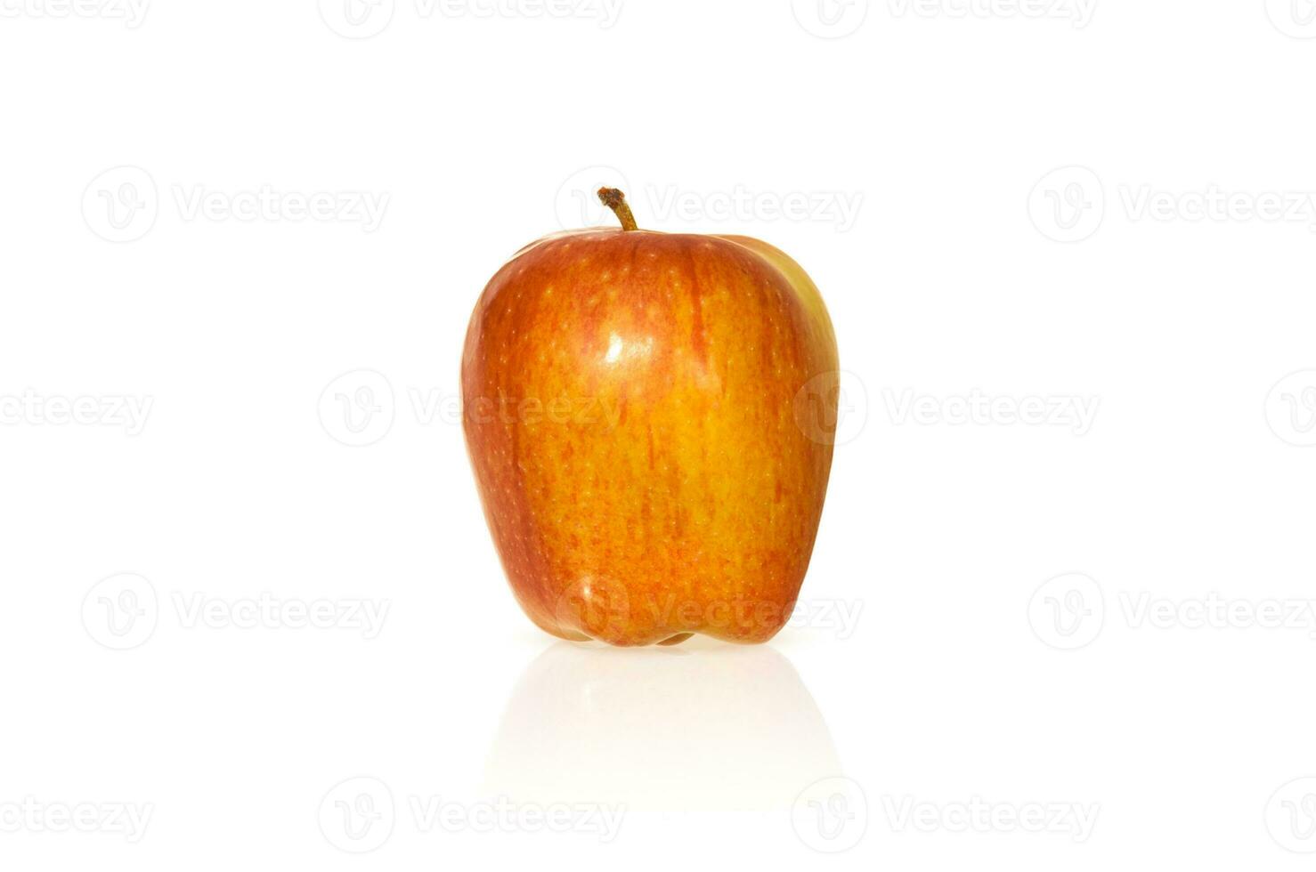 äpple.isolera på en vit bakgrund. hög kvalitet Foto