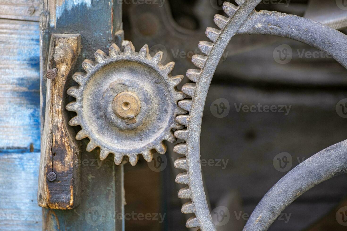 detta Foto visa redskap hjul av maskiner i en jordbrukare by i Tyskland