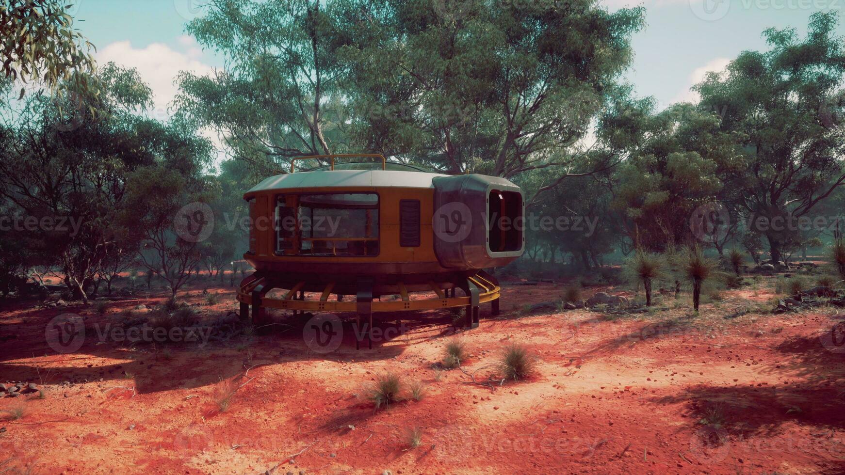 trogen hotell i de australier buske foto