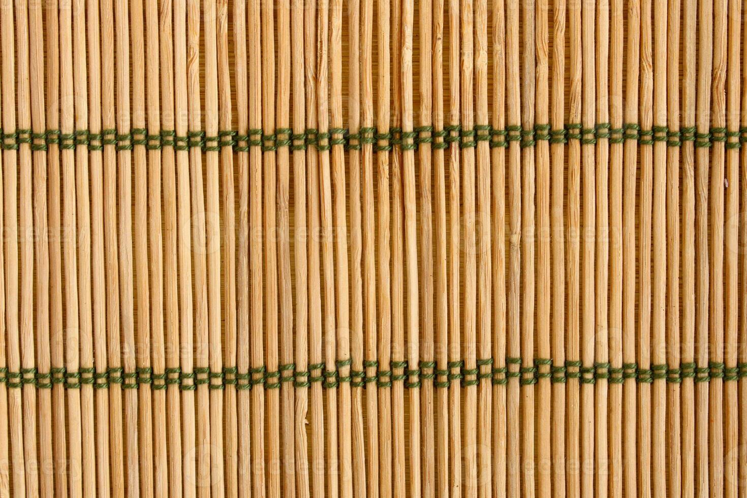 vävd bambu bordstablett textur bakgrund foto