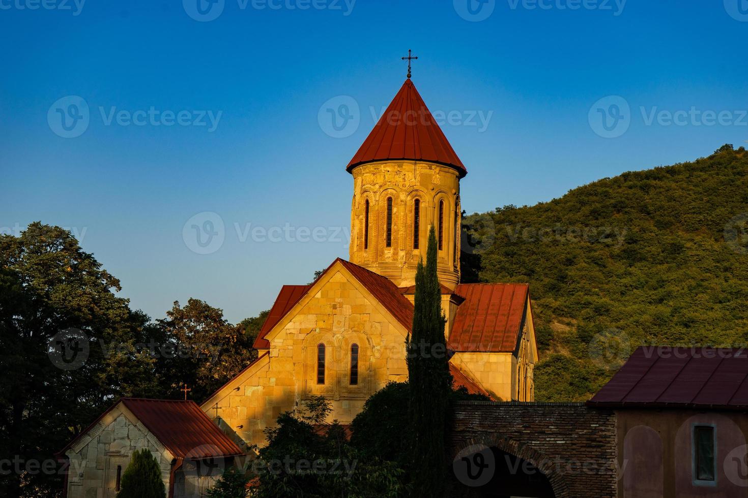 betania klosterkomplex i Kaukasusberget foto