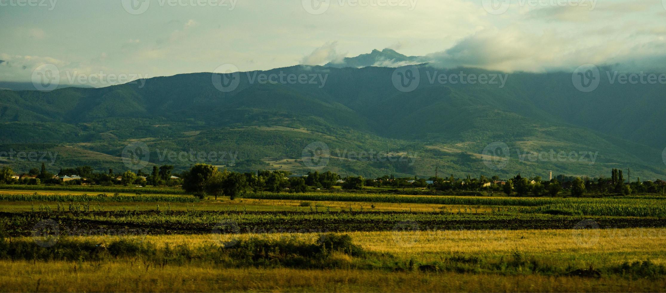 centrala georgiska landskapet foto