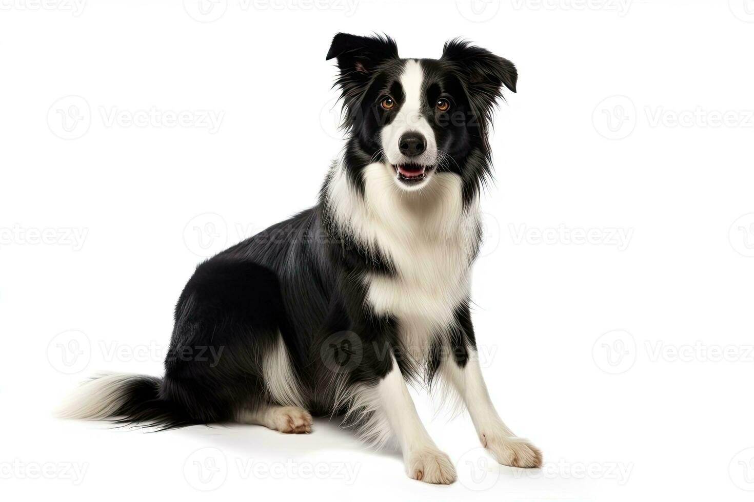 ai genererad realistisk gräns collie ClipArt foto