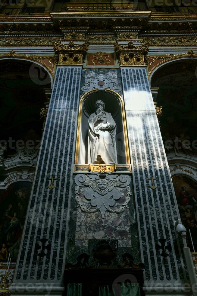 chiesa dei santi vittore e carlo - genua, Italien foto