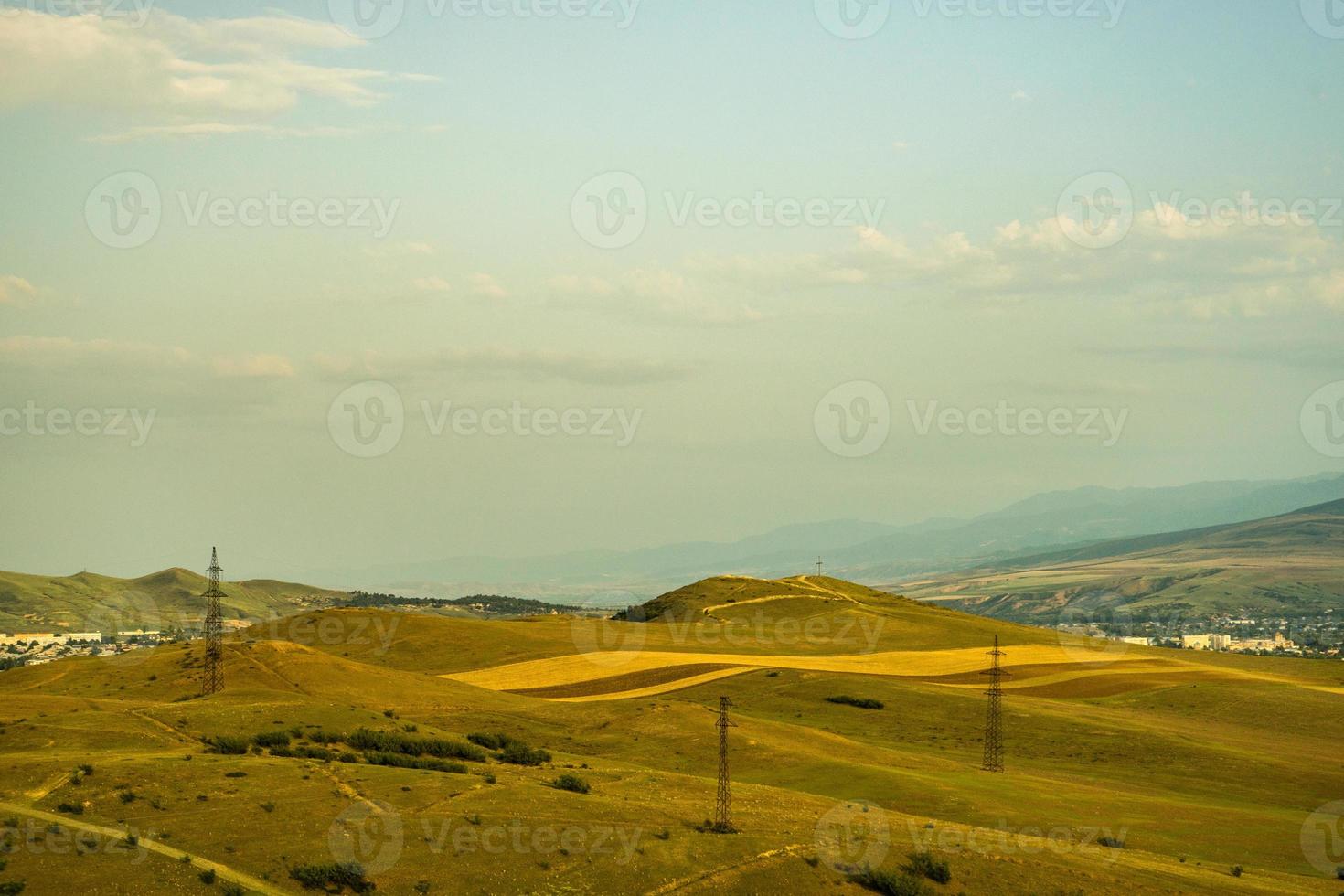 centrala georgiska landskapet foto