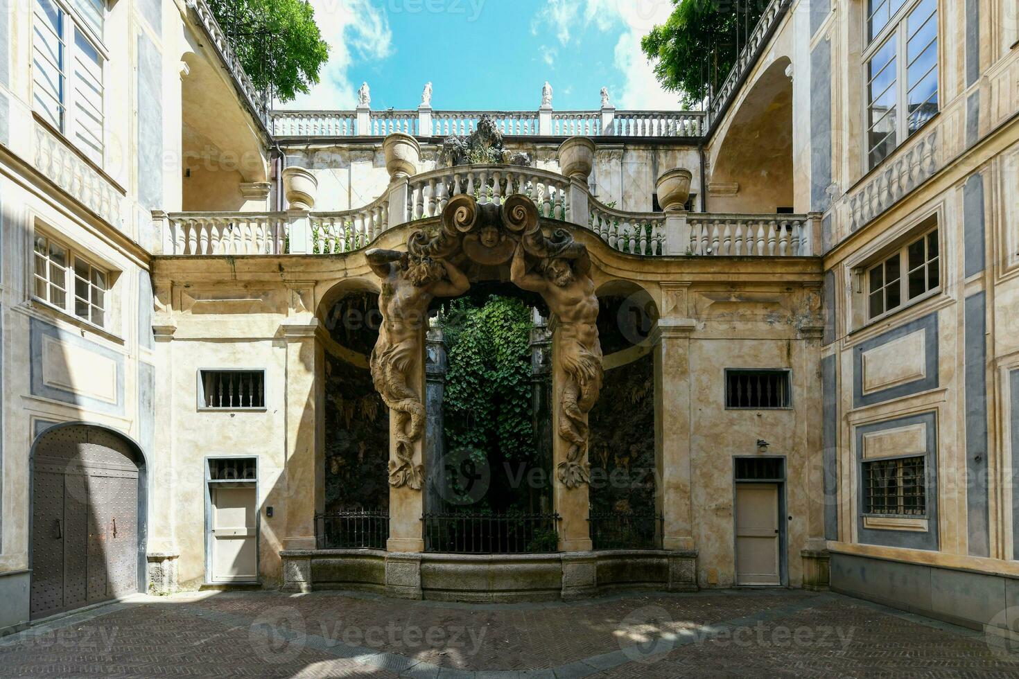 palazzo lomellino - genua, Italien foto