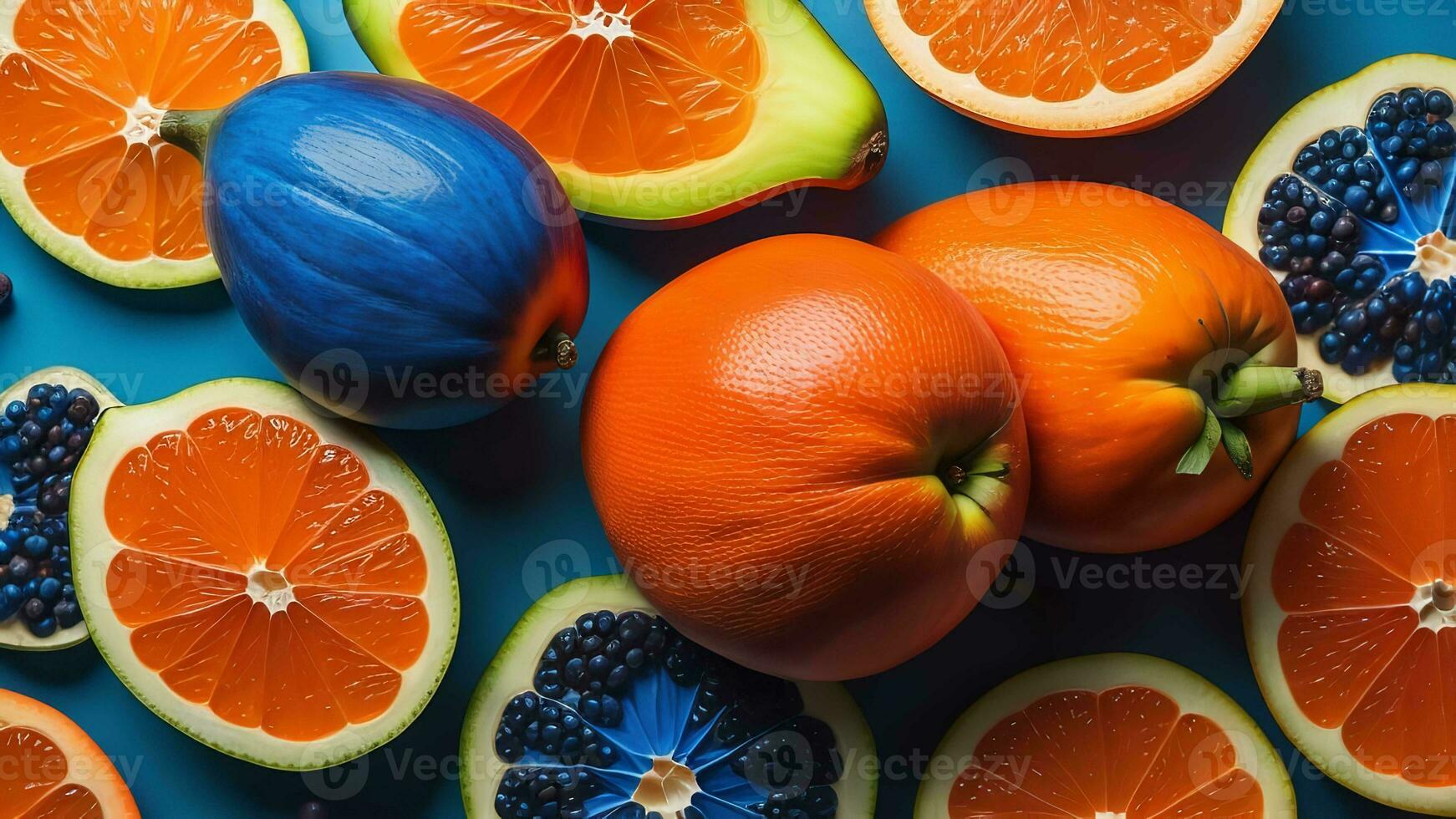 ai genererad mängd av citrus- frukt Inklusive citroner, rader, grapefrukt och apelsiner. generativ ai foto