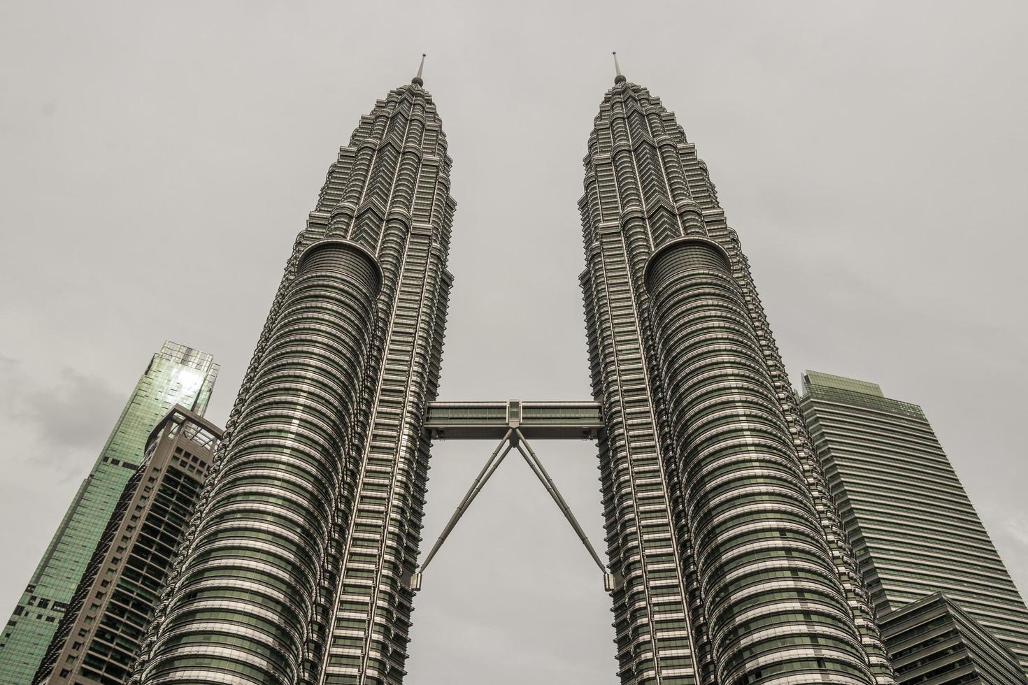 petronas tvillingtorn i Kuala Lumpur, Malaysia foto