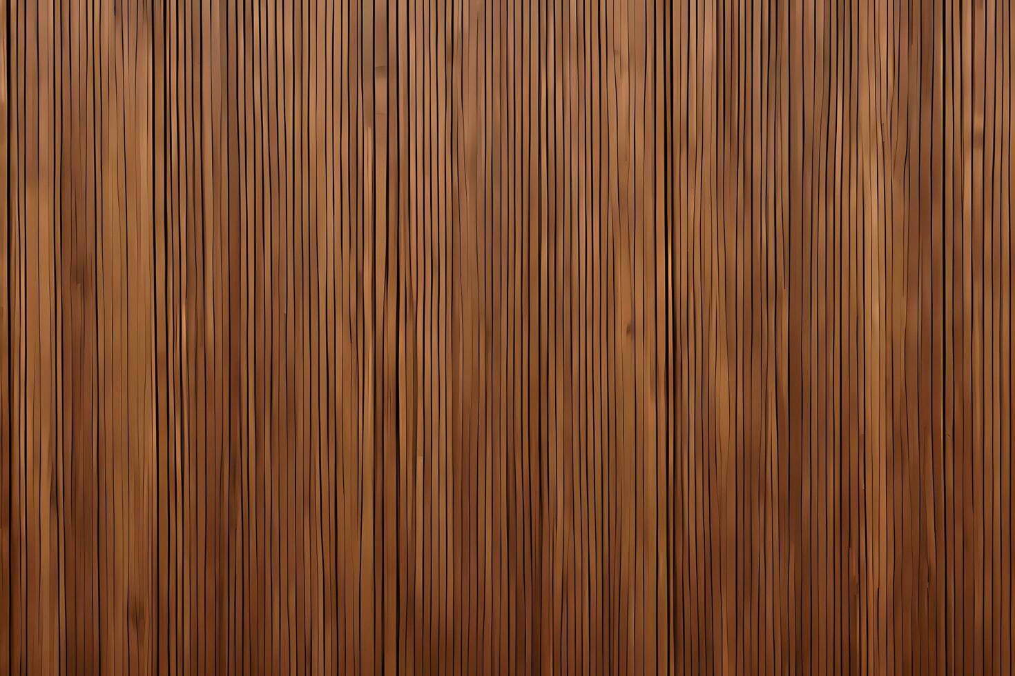 ai genererad trä- textur vertikal rader bakgrund med en mörk brun Färg hd 4k tapet foto