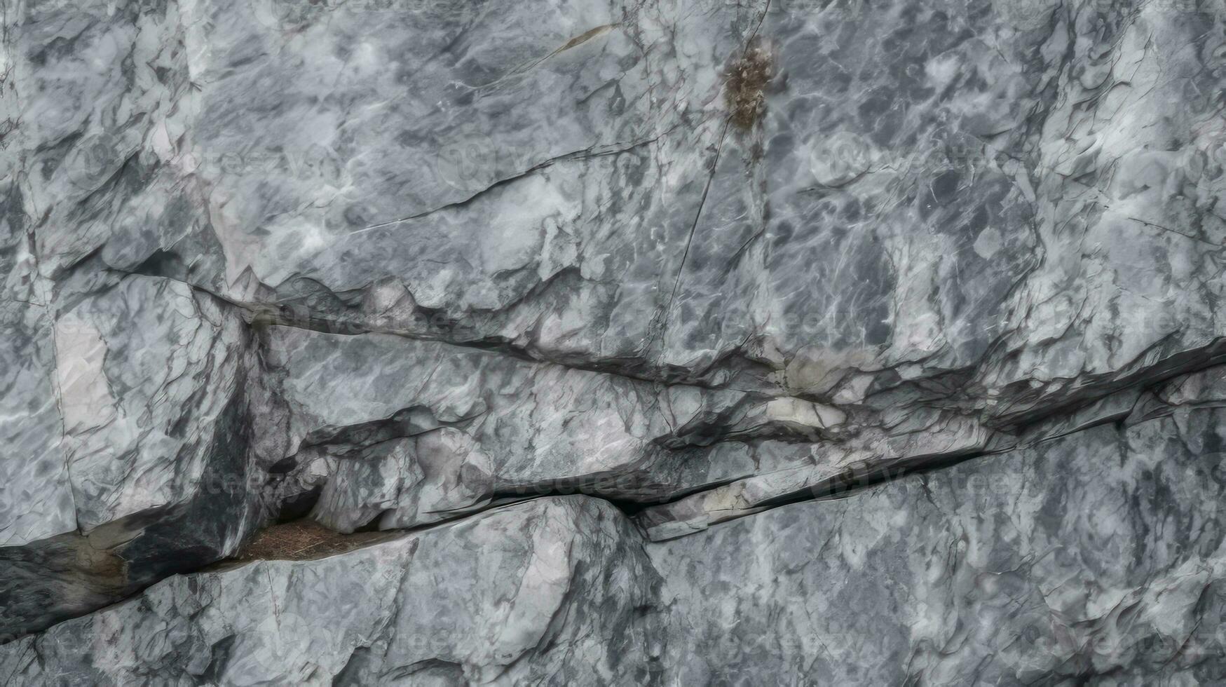 ai genererad bakgrund med grov, grov och ojämn textur av naturlig granit. ai genererad. foto