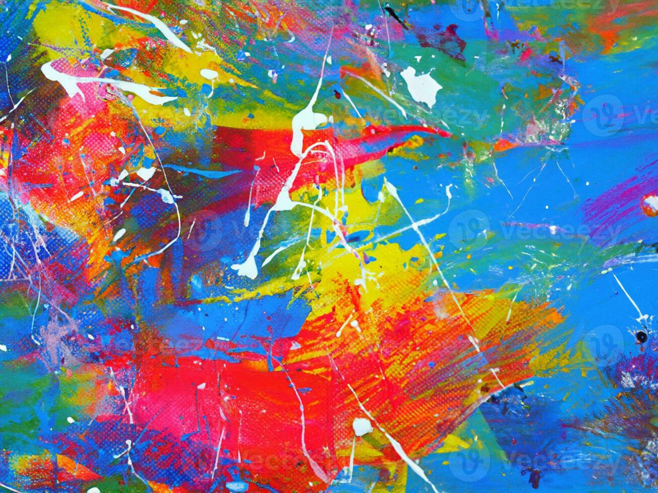 abstrakt bakgrund färgrik olja målning mång färger . foto