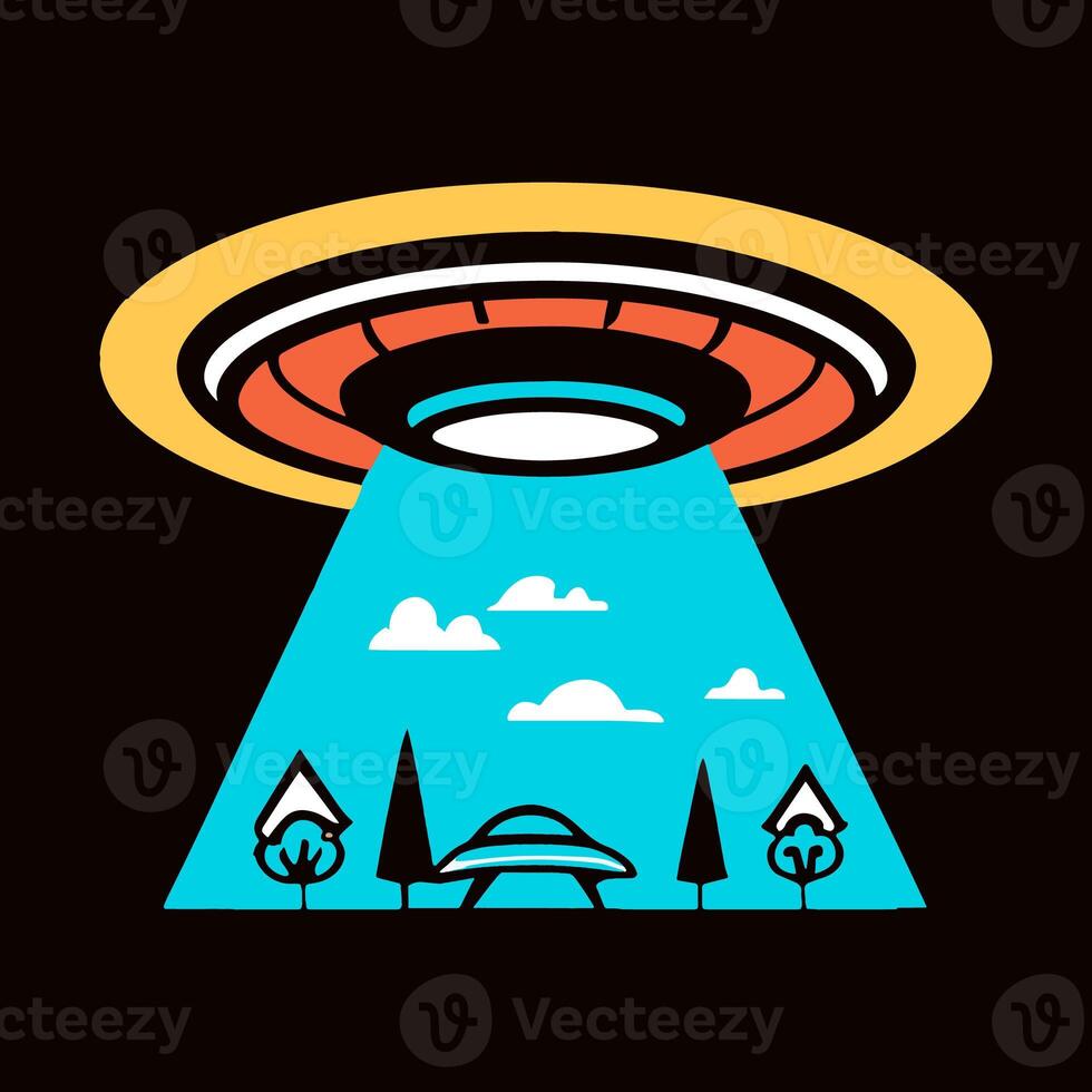 utomjording rymdskepp UFO transparent vektor. ufo, utomjording, rymdskepp, png, raket, plan foto