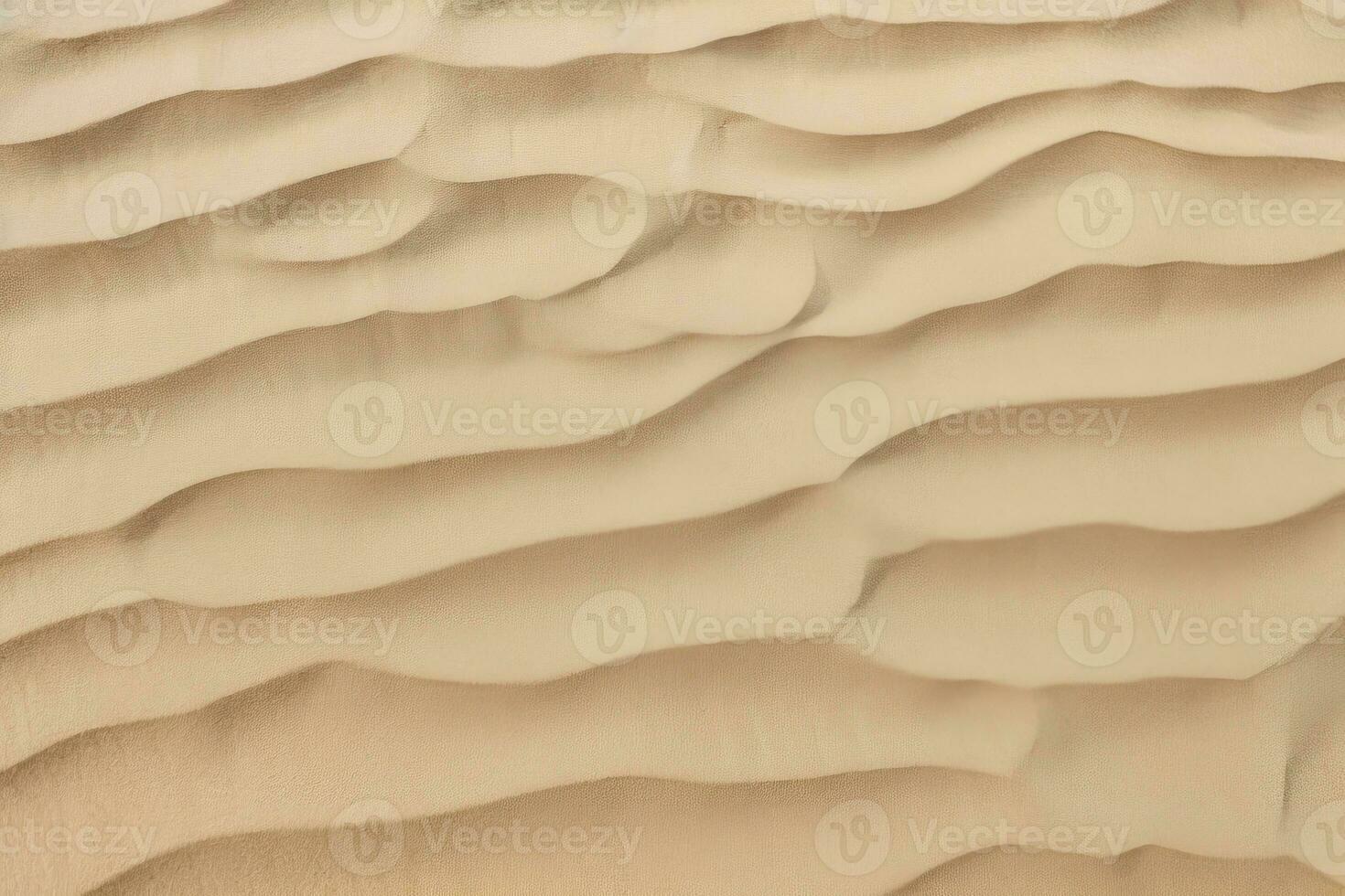 ai genererad närbild av sand mönster av en strand i de sommar. ai genererad foto