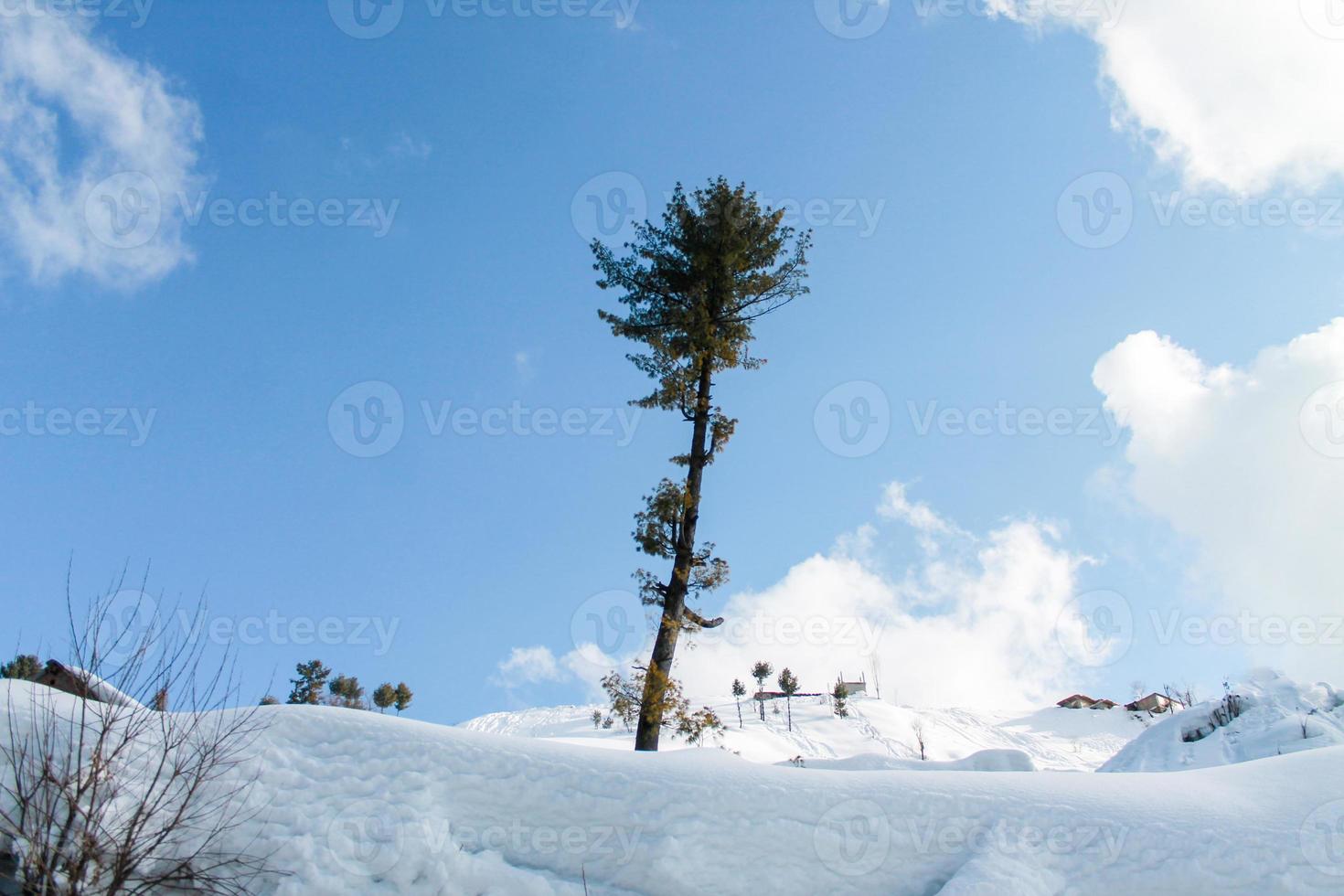 malam jabba och kalam swat landskap foto