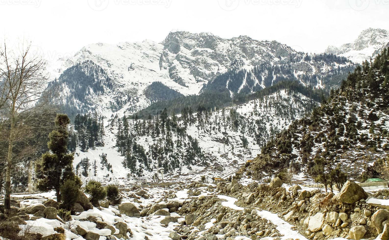 malam jabba och kalam swat landskap foto