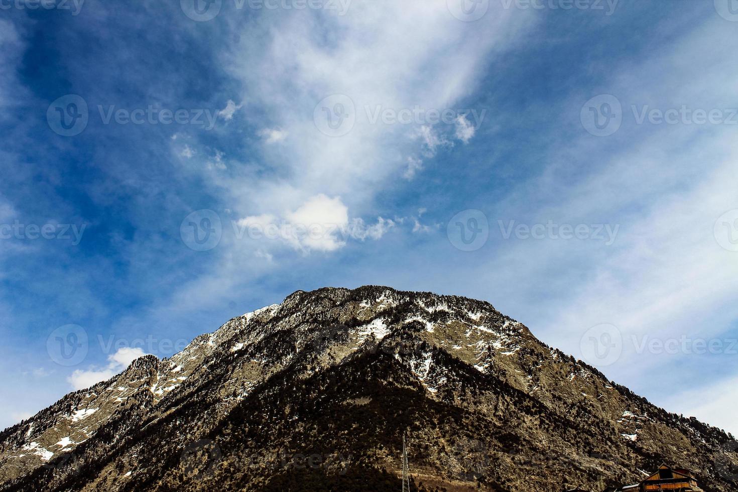 malam jabba och kalam swat landskap foto