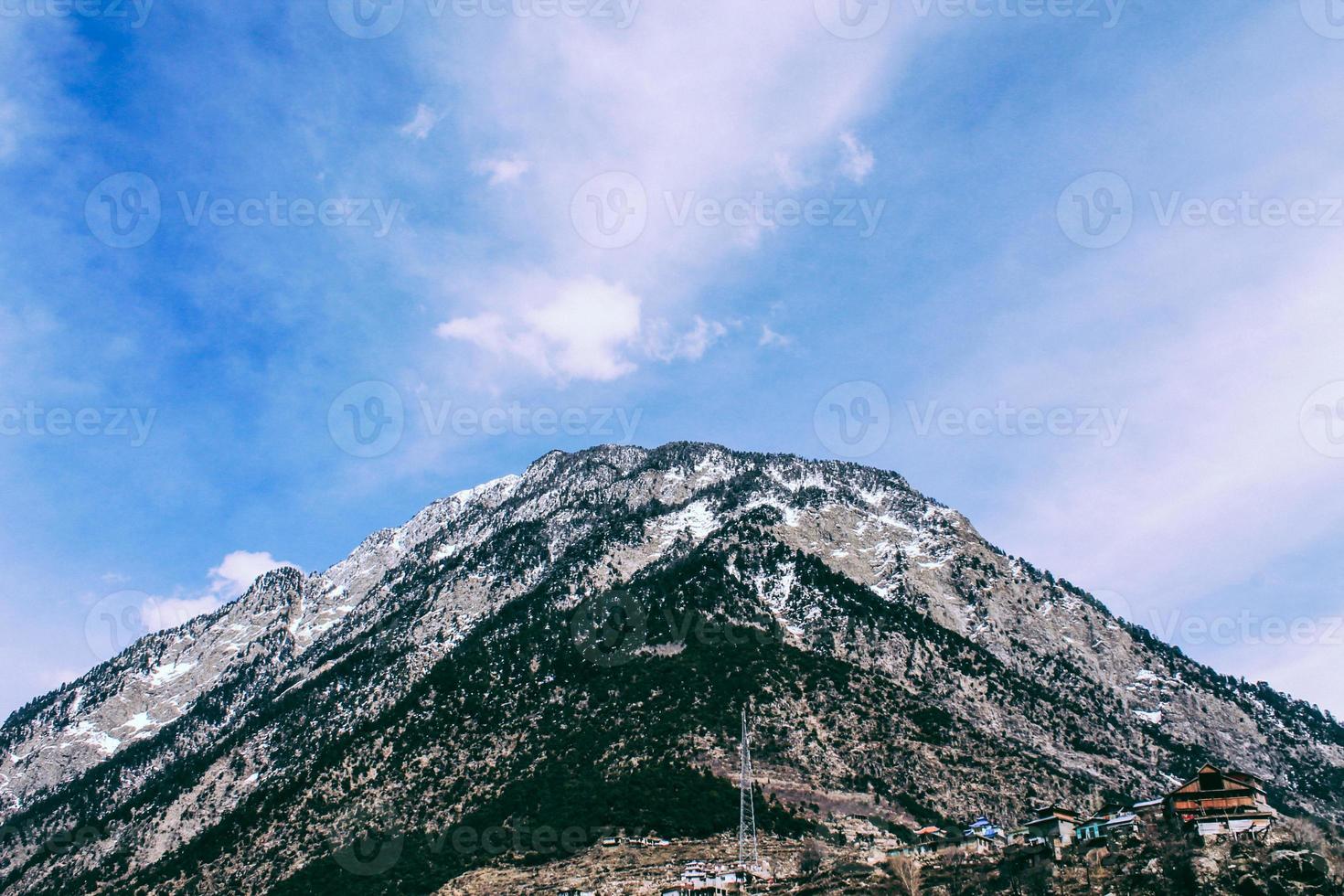 malam jabba och kalam swat landskap foto