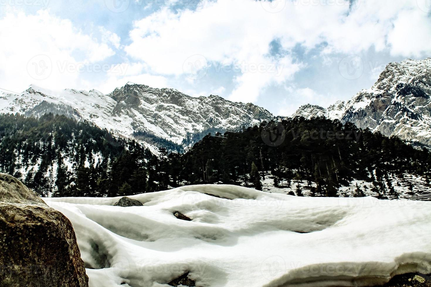 malam jabba och kalam swat landskap foto