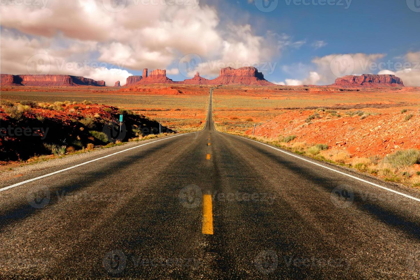 monument valley arizona mile 13 vy foto