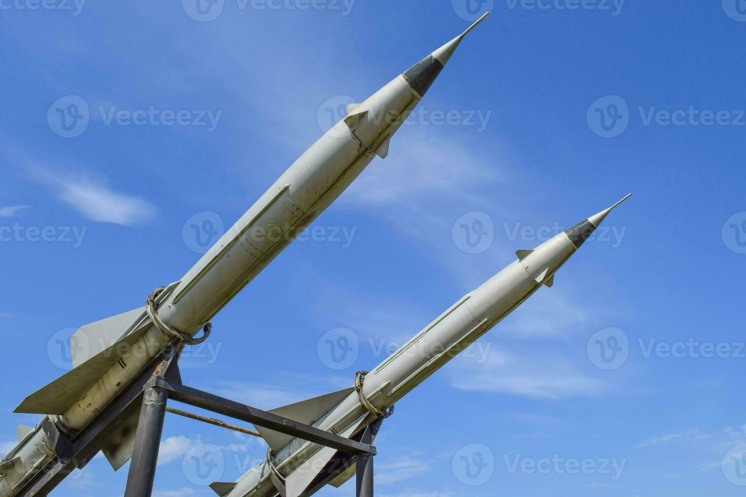 luft försvar missiler foto