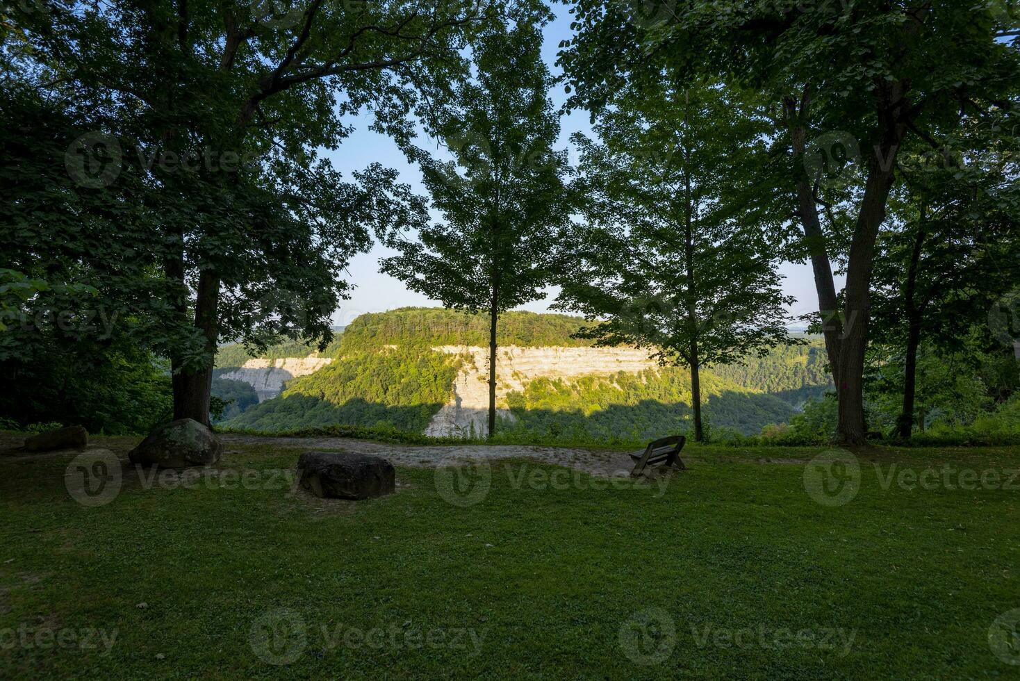 letchworth stat parkera stor böja förbise foto