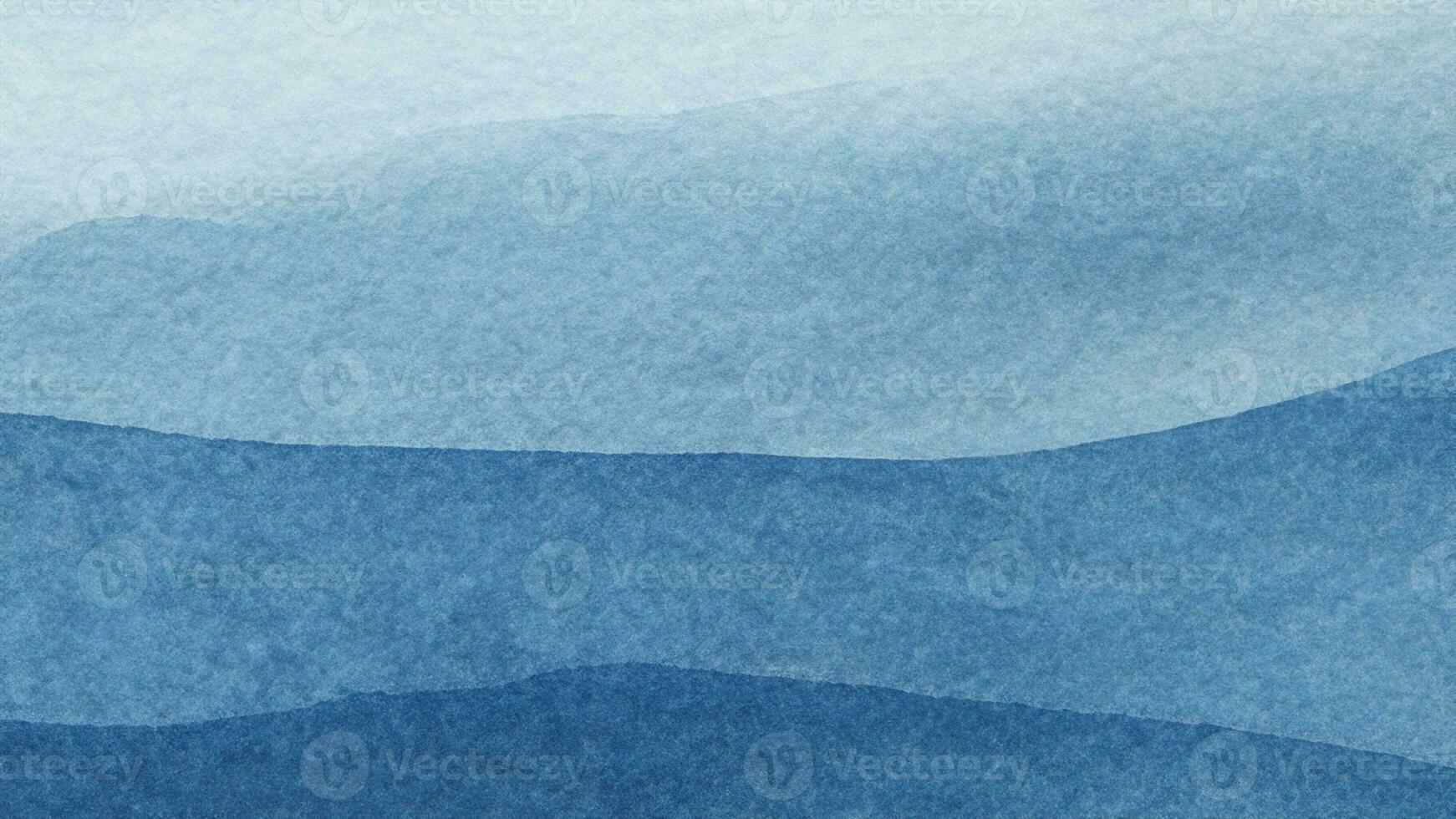 blå azurblå turkos abstrakt vattenfärg bakgrund för texturer bakgrunder och webb banderoller design. abstrakt bakgrund blå färger. vattenfärg målning med turkos hav vågor mönster lutning. foto