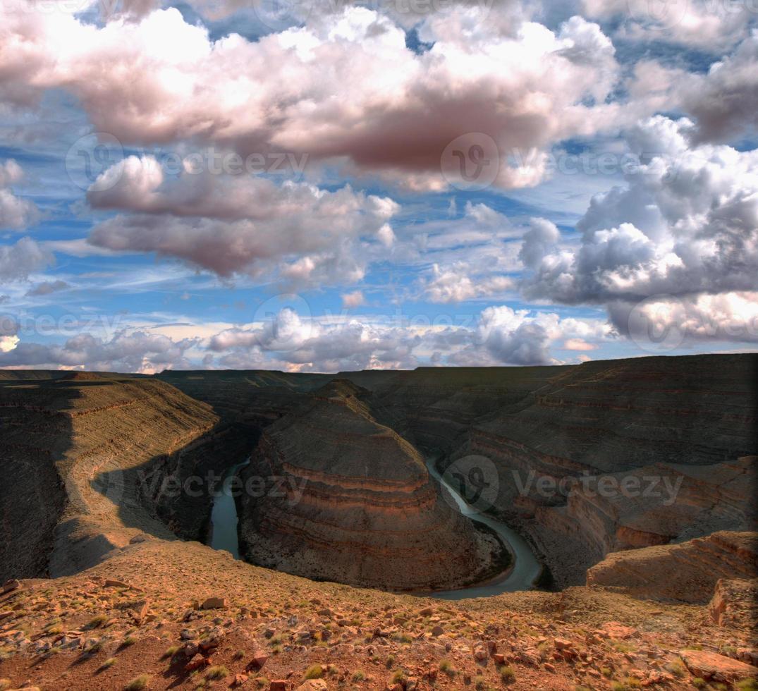 snygg hästskoformad landmärke i arizona usa foto