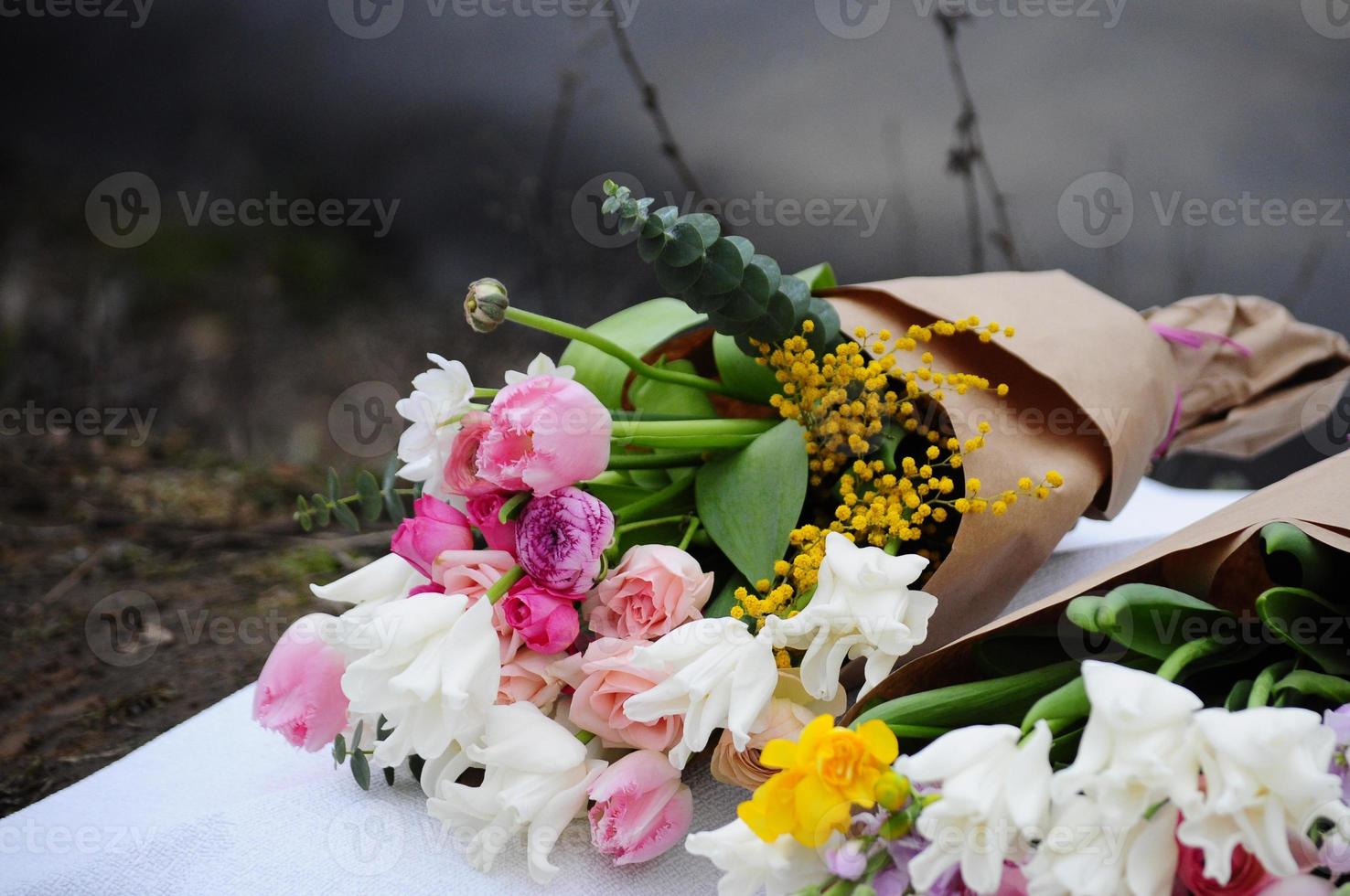 blomsterarrangemang bukett foto