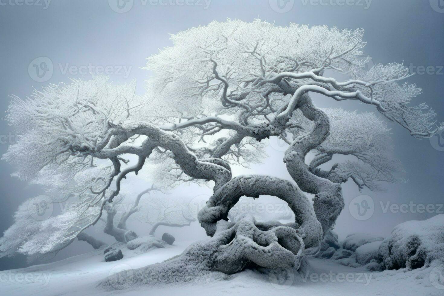 ai genererad snöig texturer - generativ ai foto