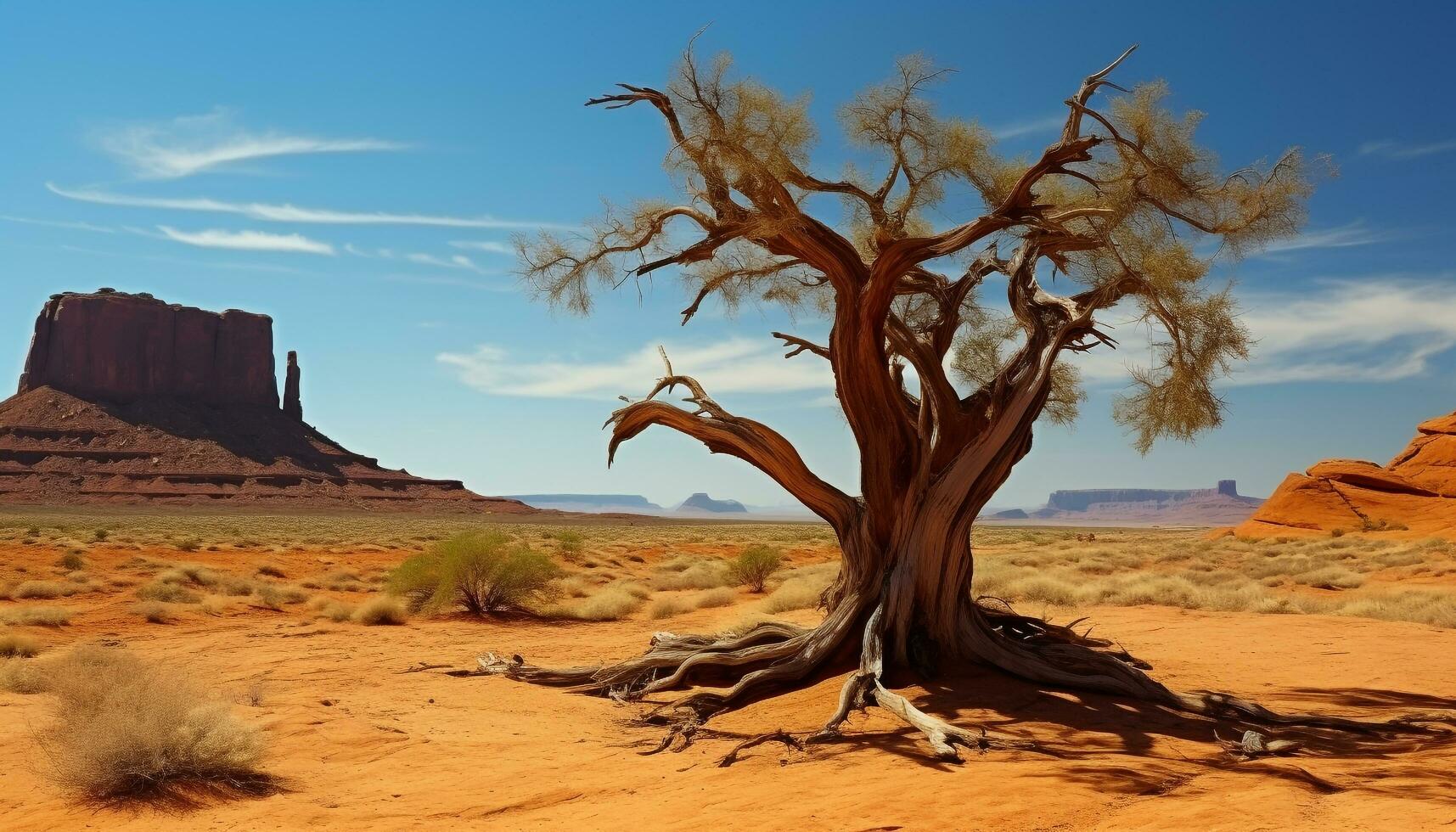 ai genererad sand dyn, solnedgång, sandsten, landskap, natur, resa, utomhus genererad förbi ai foto