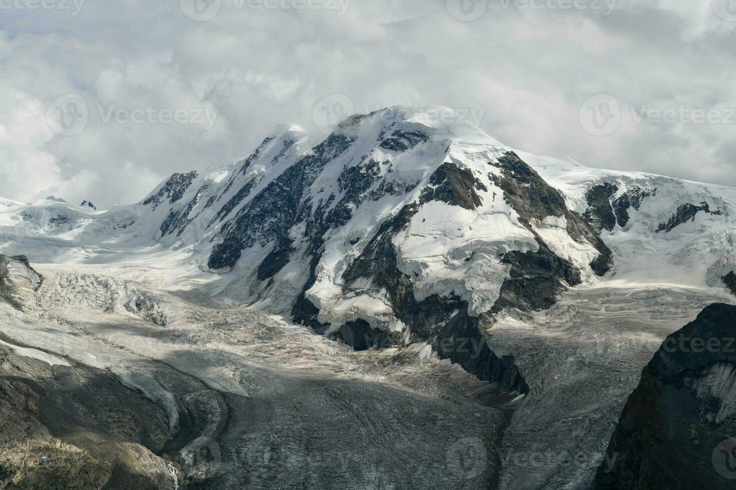 gorner glaciär - schweiz foto