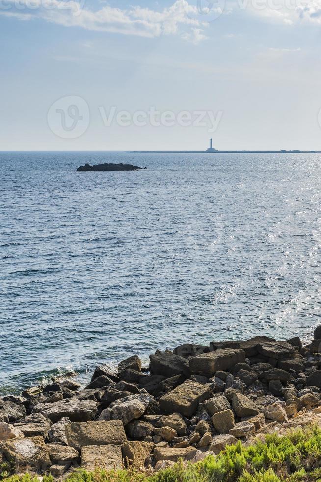 gallipoli. mellan land och hav. undran över puglia foto