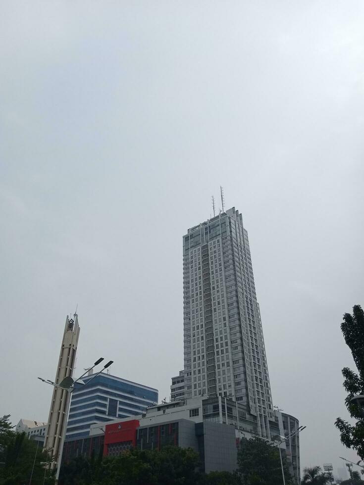 lång byggande jakarta, indonesien foto