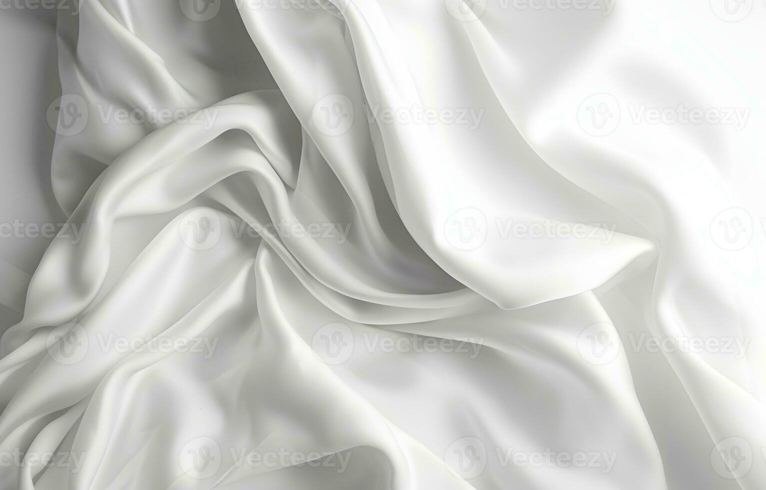 ai genererad vit silke textur lyxig satin för abstrakt bakgrund. skön vit tyg foto