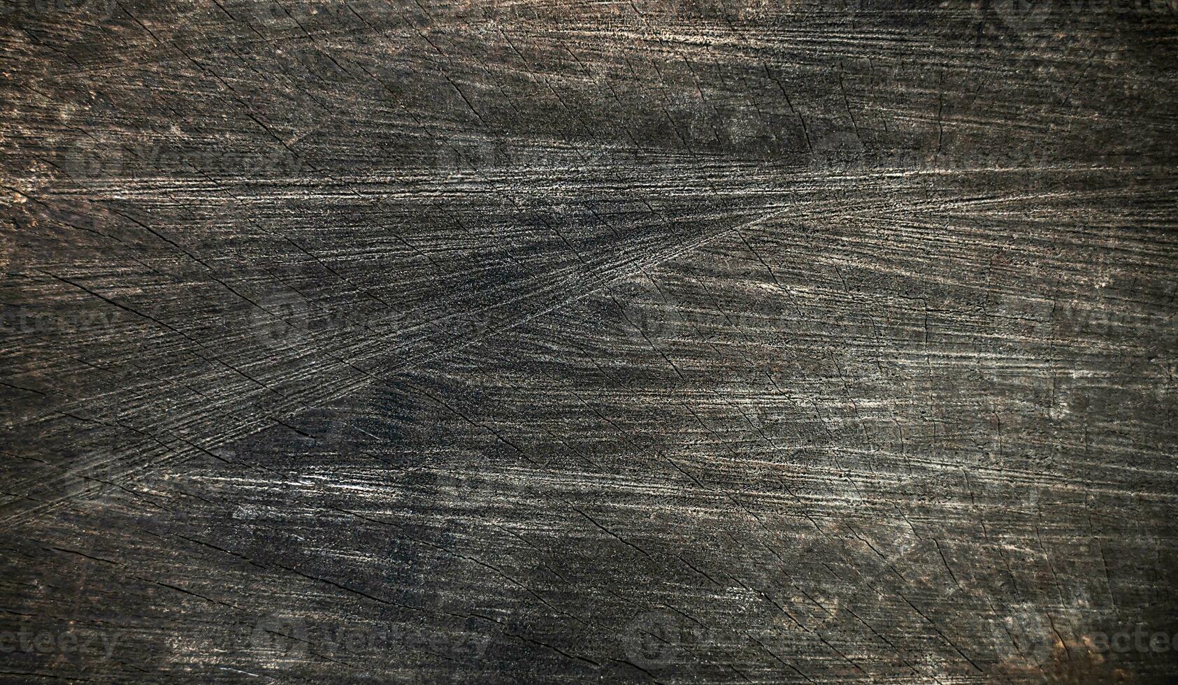 textur av naturlig gammal trä. närbild. selektiv fokus. foto