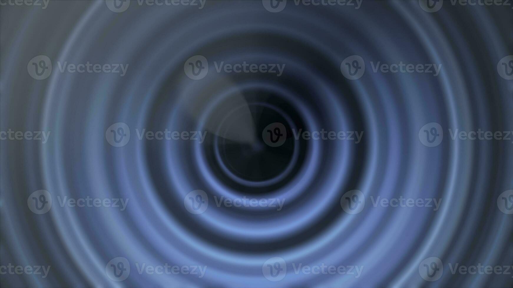 rörelse av abstrakt blå lysande cirklar. sömlös slingor. foto