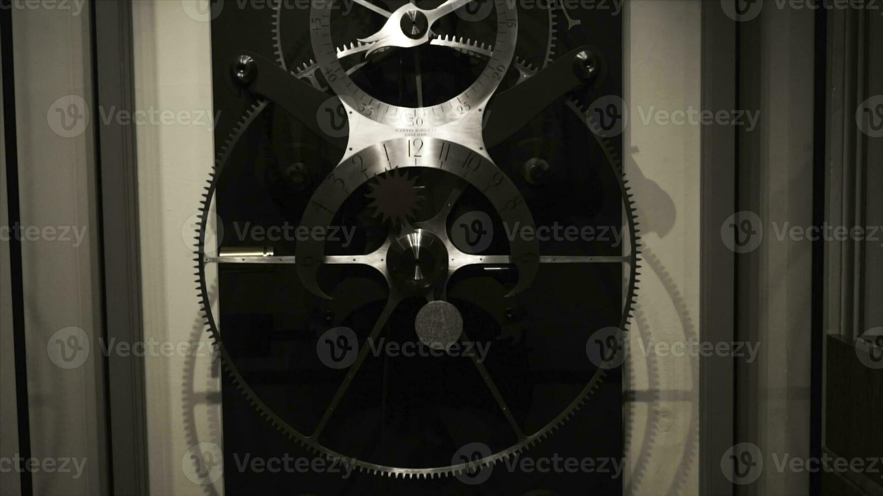 närbild av nautisk klocka i de vetenskap museum, en större museum på utställning väg i söder kensington, london. handling. värld vetenskap historia foto