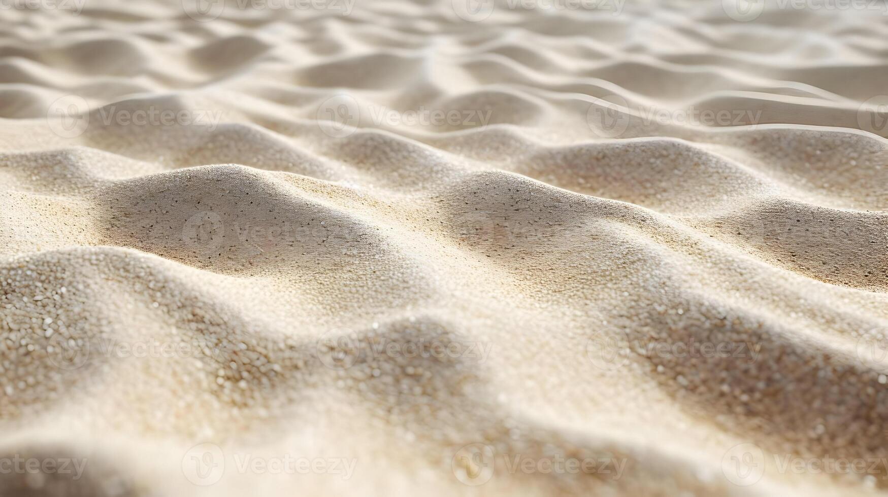 ai genererad närbild Foto av strand sand under de vatten bakgrund. sand textur. hög kvalitet. ai generativ
