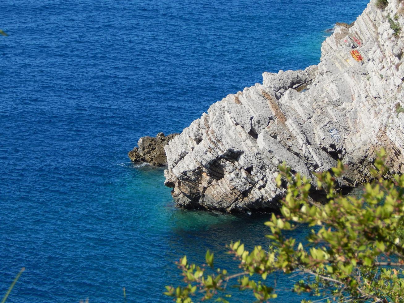 resa runt montenegro, Adriatiska havet, landskap foto