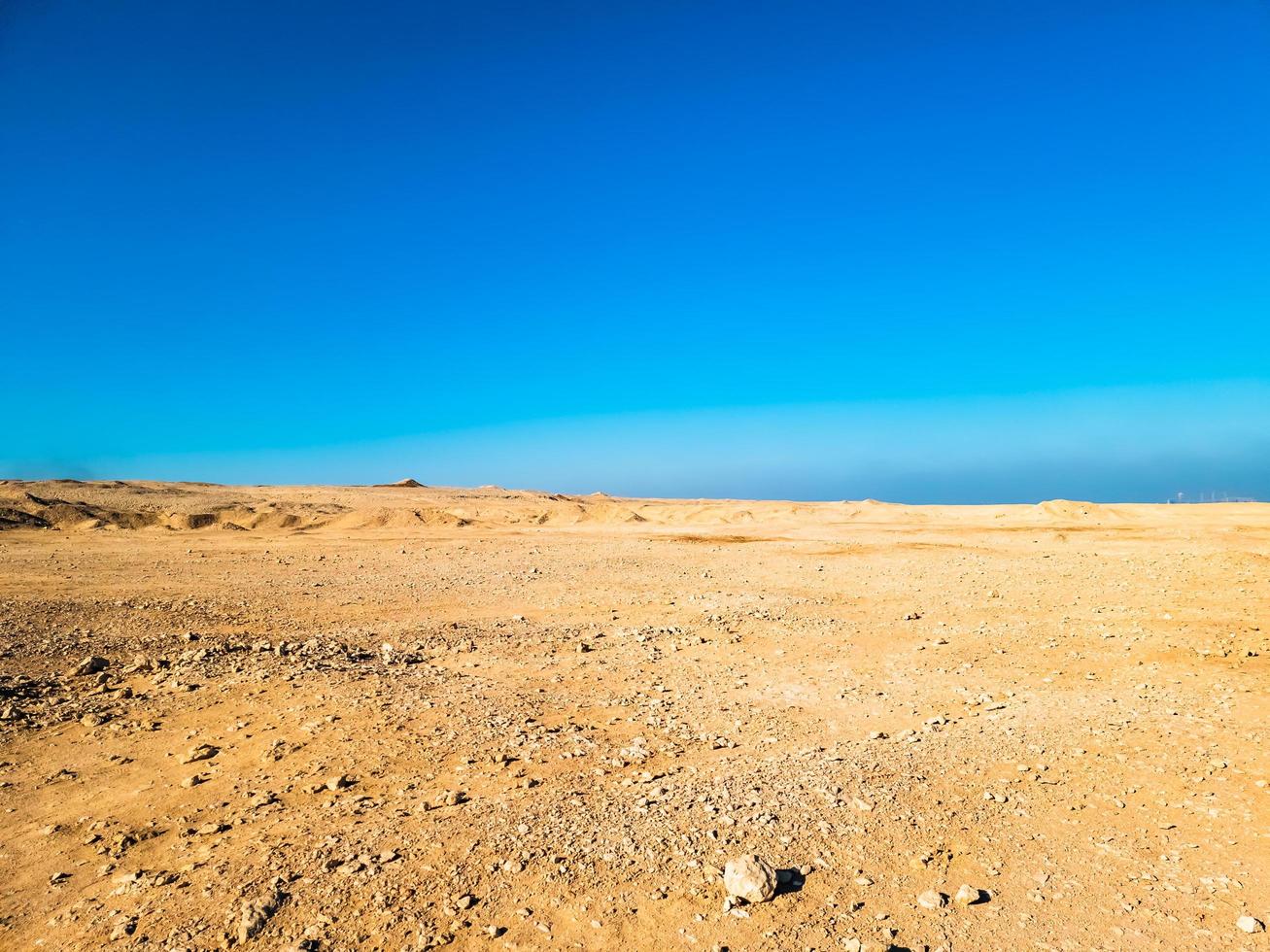 sanddyner i öknen foto