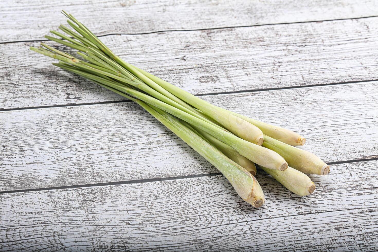 citrongräs - asiatisk arom växt för matlagning foto