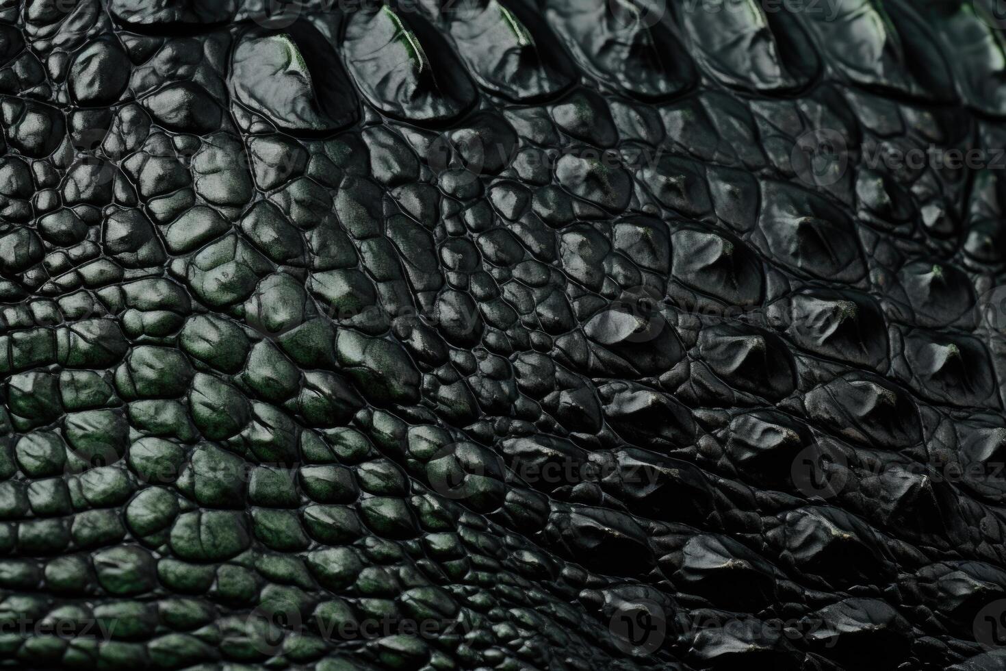 ai genererad krokodil hud mönster bakgrund. foto