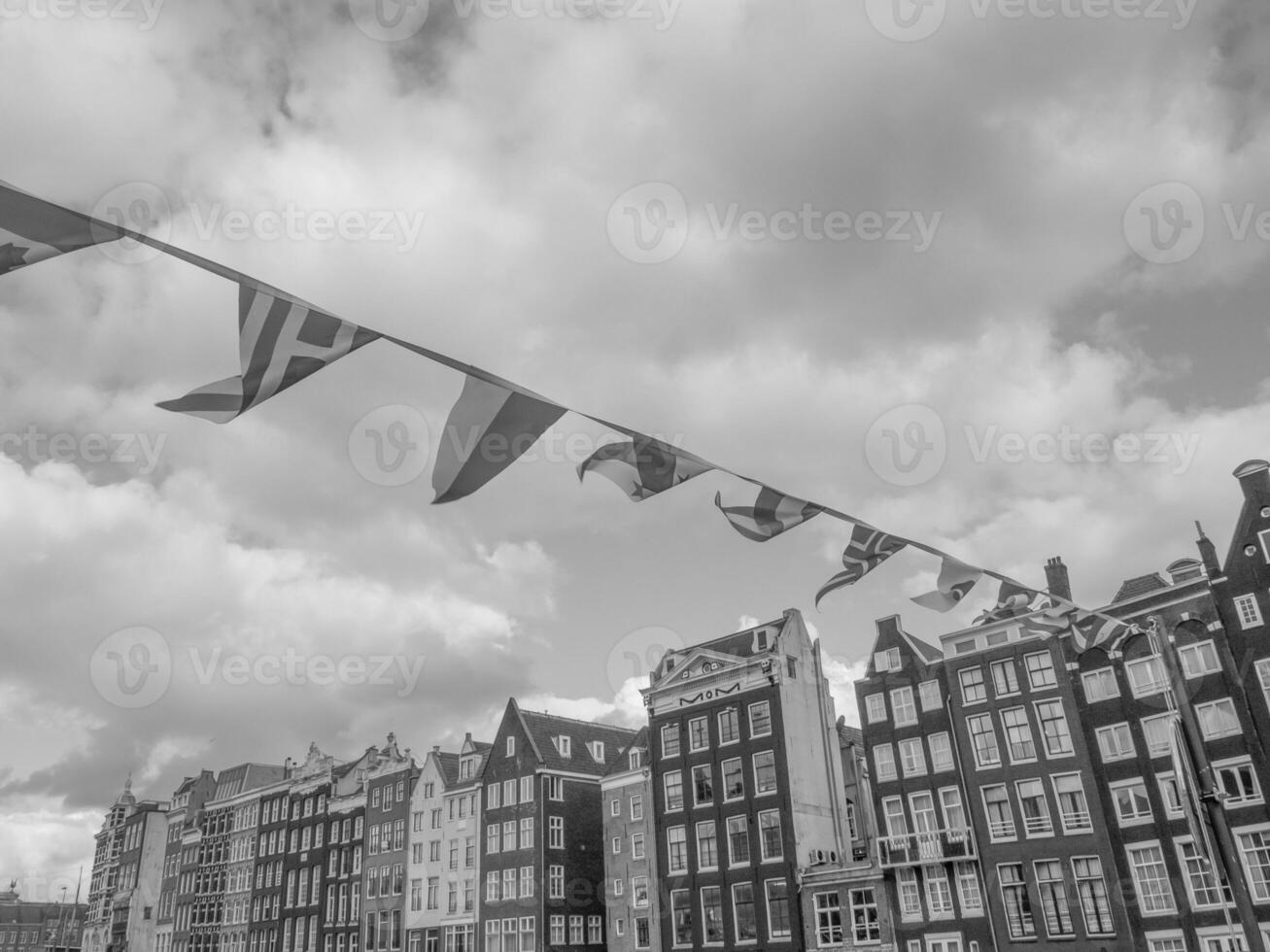 de stad av amsterdam foto