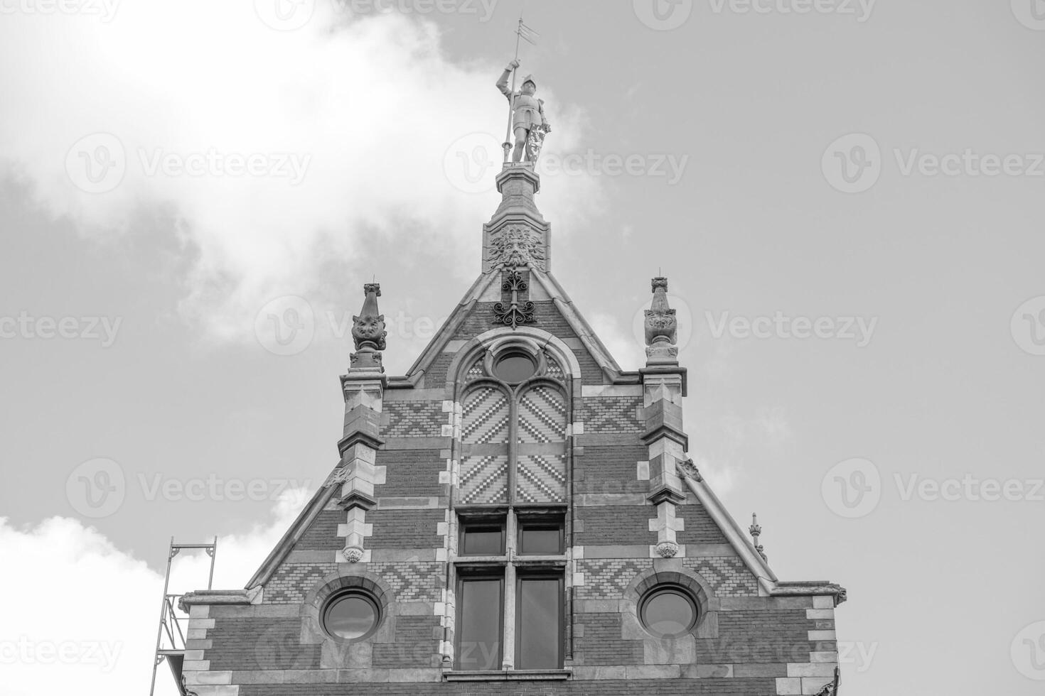 de dutch stad av amsterdam foto