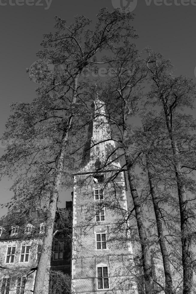 de slott av raesfeld i Tyskland foto