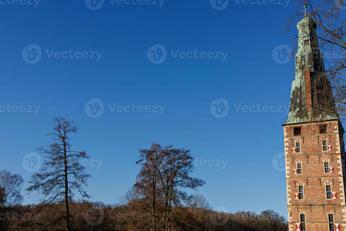 de slott av Raesfeld, i Tyskland foto