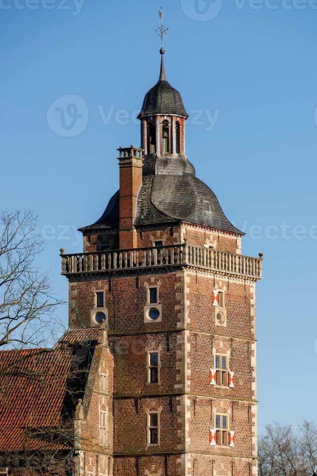 de slott av Raesfeld, i Tyskland foto