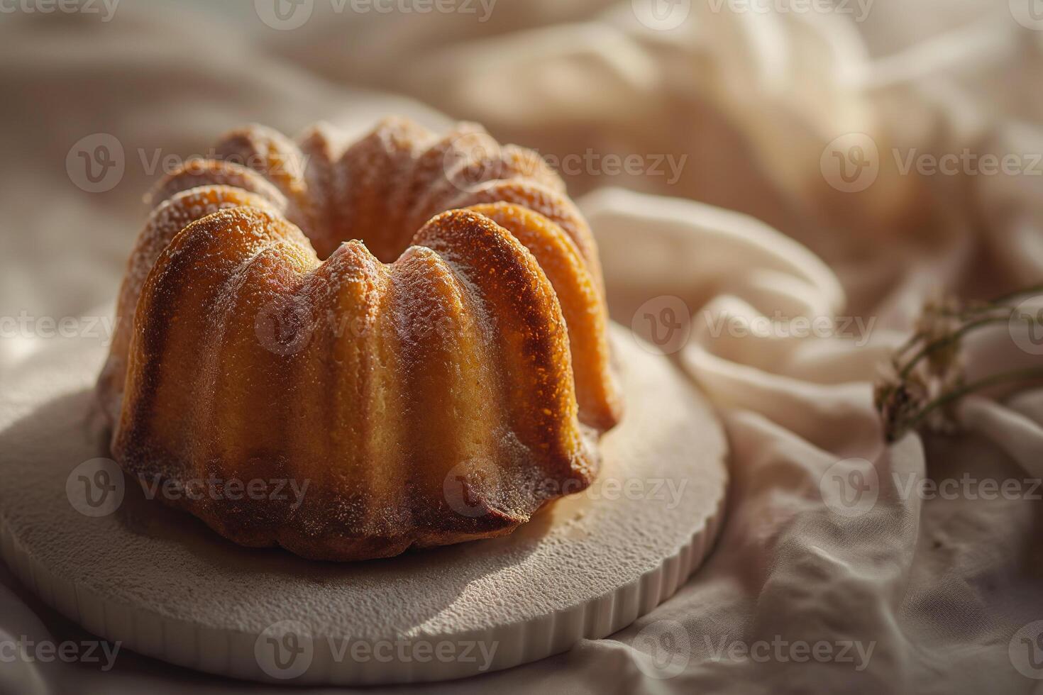 ai genererad canele efterrätt , franska gourmet bakverk fotografi foto